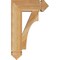 Ekena Millwork Westlake Arts & Crafts Rough Sawn Bracket, Western Red Cedar, 4"W x 14"D x 22"H BKT04X14X22WTL03RWR - alternate 4